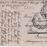 Südafrika - Pretoria Internment Camp 1917 Karte n. Bonn Doppelzensur