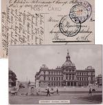 Südafrika - Pretoria Internment Camp 1917 Karte n. Bonn Doppelzensur