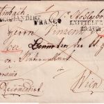 Österreich - Knittelfeld 29. AUG. L2 + "Rekommandirt" Francobrief n. Wien 1841