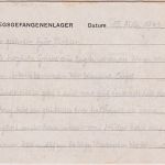 England - POW-Camp Kriegsgefangenenkarte 15.8.43 n. Calau