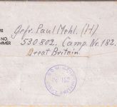 England - POW-Camp 182 Kriegsgefangenenbrief n. Gross-Quenstedt 1944