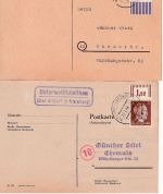 Altdorf b. Nürnberg - Landpoststellen Sammlung (15 versch. Belege) meist n. 1945