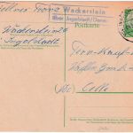 Ingolstadt - Landpoststellen Sammlung (9 versch. Belege) aus 1937/1958
