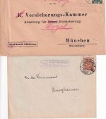 Mühldorf - Landpoststellen Sammlung (11 versch. Belege) aus 1932/1958