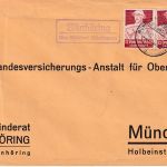 Mühldorf - Landpoststellen Sammlung (11 versch. Belege) aus 1932/1958