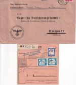 Kelheim - Landpoststellen Sammlung (10 versch. Belege) ex 1943/1962