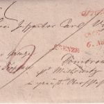 Österreich/Preussen - Wien 6.NOV Franco Grenze Grenzfrankobrief n. Dombrowa