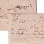 Österreich/Preussen - Wien 6.NOV Franco Grenze Grenzfrankobrief n. Dombrowa