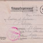 DR - M-Lager XB (Sandbostel) Kriegsgefangenenbrief n. FRANKREICH 1942