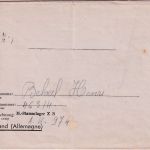 DR - M-Lager XB (Sandbostel) Kriegsgefangenenbrief n. FRANKREICH 1942