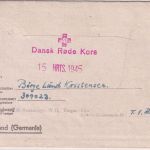 DR - M.-Stammlager IVD (Torgau) Kriegsgefangenenbrief n. DÄNEMARK 7.3.45