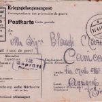 DR - Mannschaftslager IVF (Hartmannsdorf) Kriegsgefangenenkarte n. ITALIEN 1944