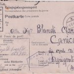 DR - Mannschaftslager IVF (Hartmannsdorf) Kriegsgefangenenkarte n. ITALIEN 1944