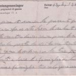 DR - Mannschaftslager IVA (Elsterhorst) Kriegsgefangenenkarte n. ITALIEN 1944