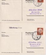 Nürnberg - Landpoststellen Sammlung (41 versch. Belege) aus 1932/1948