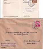 Nürnberg - Landpoststellen Sammlung (41 versch. Belege) aus 1932/1948