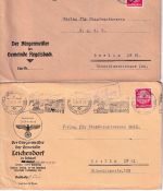 Nürnberg - Landpoststellen Sammlung (41 versch. Belege) aus 1932/1948