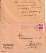 Nürnberg - Landpoststellen Sammlung (41 versch. Belege) aus 1932/1948
