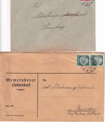 Nürnberg - Landpoststellen Sammlung (41 versch. Belege) aus 1932/1948