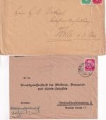 Erlangen - Landpoststellen Sammlung (32 versch. Belege) aus 1931/1959