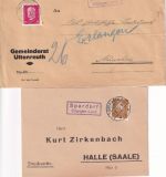 Erlangen - Landpoststellen Sammlung (32 versch. Belege) aus 1931/1959