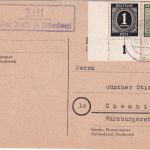 Roth b. Nürnberg - Landpoststellen Sammlung (38 versch. Belege) aus 1935/1961
