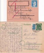 Kempten - Landpoststellen Sammlung (19 versch. Belege) aus 1932/1962