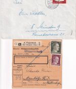 Kempten - Landpoststellen Sammlung (19 versch. Belege) aus 1932/1962