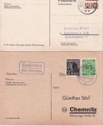 Schongau - Landpoststellen Sammlung (26 versch. Belege) aus 1938/1949