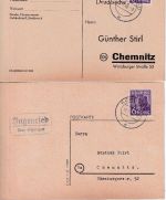 Schongau - Landpoststellen Sammlung (26 versch. Belege) aus 1938/1949