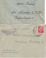 Landsberg - Landpoststellen Sammlung (16 versch. Belege) aus 1932/1946