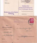 Rothenburg o.d.T. - Landpoststellen Sammlung (50 versch. Belege) aus 1930/1949