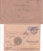 Rothenburg o.d.T. - Landpoststellen Sammlung (50 versch. Belege) aus 1930/1949