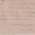 Bizone - Bergendorf ü. Rain (Lech) Landpost-Ra2 Karte . Rain 1948