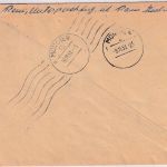 BRD - Unterpeiching ü. Rain (Lech) Landpost-Ra2 Einschreibebrief n. München 1951