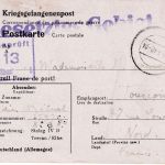 DR - Stalag IVD Torgau/Elbe Kriegsgefangenenkarte n. FRANKREICH 1942