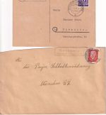Mühldorf a./Inn - Landpoststellen Sammlung (23 versch. Belege) aus 1932/1948