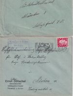 Coburg - Landpoststellen Sammlung (18 versch. Belege) aus 1935/1950