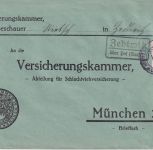 Hof (Saale) - Landpoststellen Sammlung (21 versch. Belege) aus 1932/1948