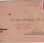DR - Zedtwitz Hof a.S. 2 Land Landpost-Ra2 Brief Trogen - München 1931