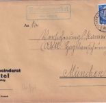 DR - Rothmannsthal ü. Scheßlitz Landpost-Ra2 Brief Köttel - München 1933