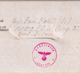 England - POW Camp No.22 Kriegsgefangenenbrief n. Gross-Quenstedt 1944