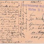 Bayern - Neuburg a.D. 1916 Weihnachtskarte/Feldpost Reservelazarett n. Augsburg