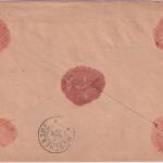 DR - 50 Pfg. GermaniaFeldpost-Wertbrief Armeebuchhandlung 4. Armee 1917