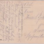 DR - Telephon-Feldstation Zelt mit Soldaten sw-AK/Feldpost 1916 n. Forchheim