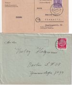 Feucht b. Nbg. - Landpoststellen Sammlung (8 versch. Belege) aus 1941/1948