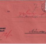 DR - Eltersdorf Nürnberg Land Landpost-Ra2 Dienstbrief n. München 1931