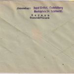All.Bes. - Cadolzburg ü. Fürth 4.12.45 Gebühr bezahlt L1 Brief n. Grönenbach