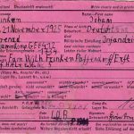 USA - Gefangenenmeldung/Kriegsgefangenenkarte n. Pfaffendorf 16.9.44