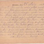 Frankreich - Romans 1918 Kriegsgefangenenkarte (Vordruck) n. Krefeld-Königshof